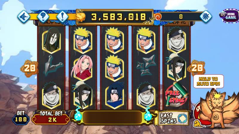 cau truc naruto slot